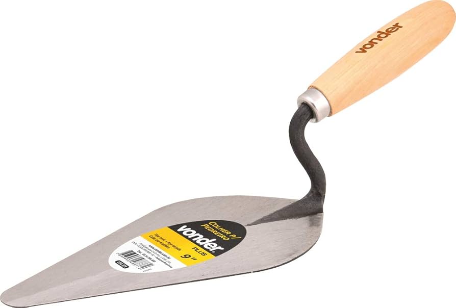 COLHER PARA PEDREIRO 10" OVAL VONDER