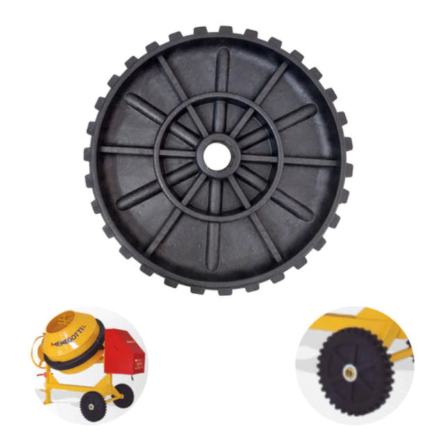 RODA PLÁSTICA GARRA 250L RENTAL DA BETONEIRA DE 400l