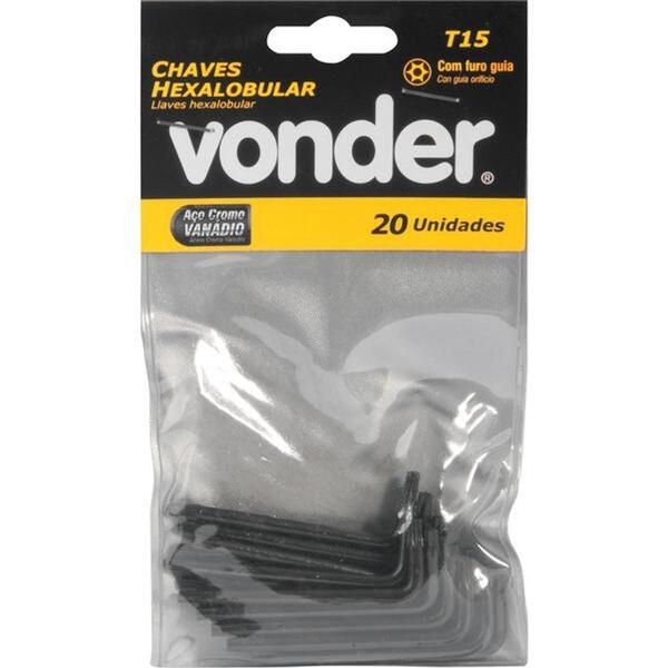 CHAVE HEXALOBULAR T15 CRV VONDER