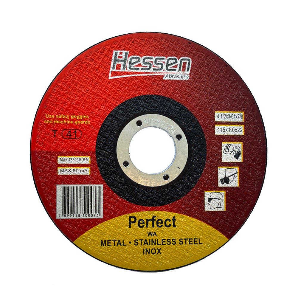 DISCO DE CORTE 180 X 1,6 X 22 MM WA INOX/AÇO HESSEN