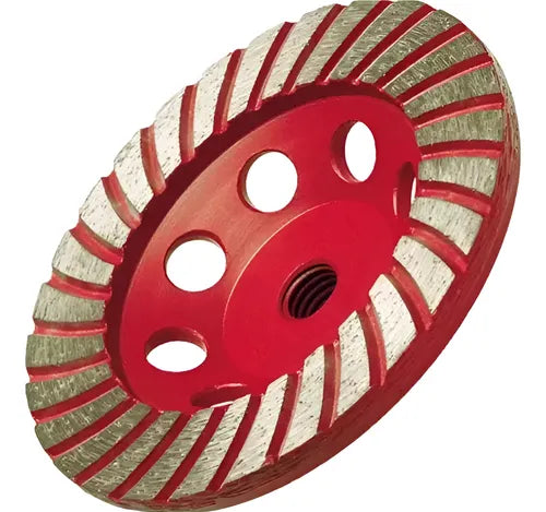 DISCO DIAMANTADO DESBASTE COPO 115MM X 7/8 P/ CONCRETO HESSEN