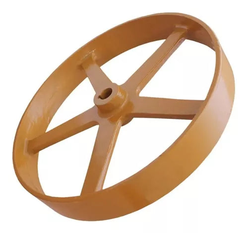 POLIA DE FERRO LISA 323X50 (5 RAIOS)