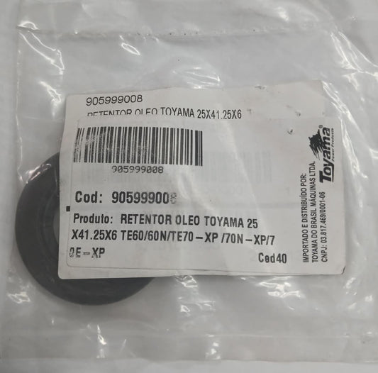 RETENTOR OLEO TOYAMA 25X41,25X6