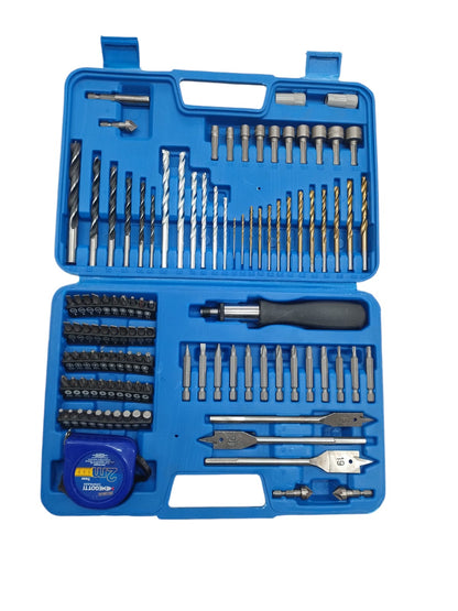 JOGO DE BROCAS E PONTEIRAS 110 PÇ