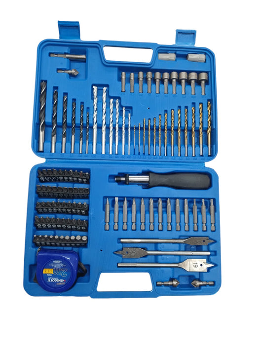 JOGO DE BROCAS E PONTEIRAS 110 PÇ