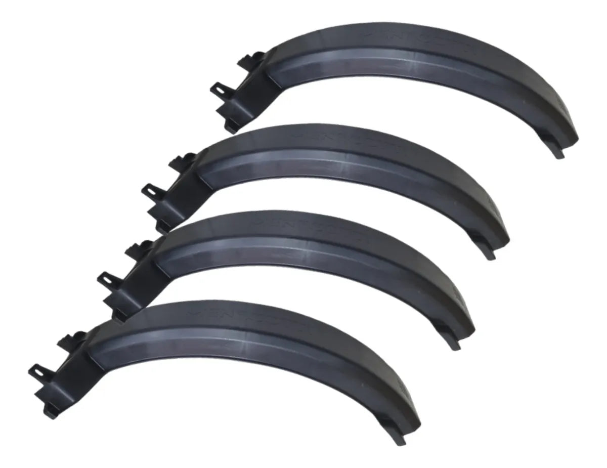 KIT PROTEÇÃO  DE CREMALHEIRA PLÁSTICO PRETO 400L