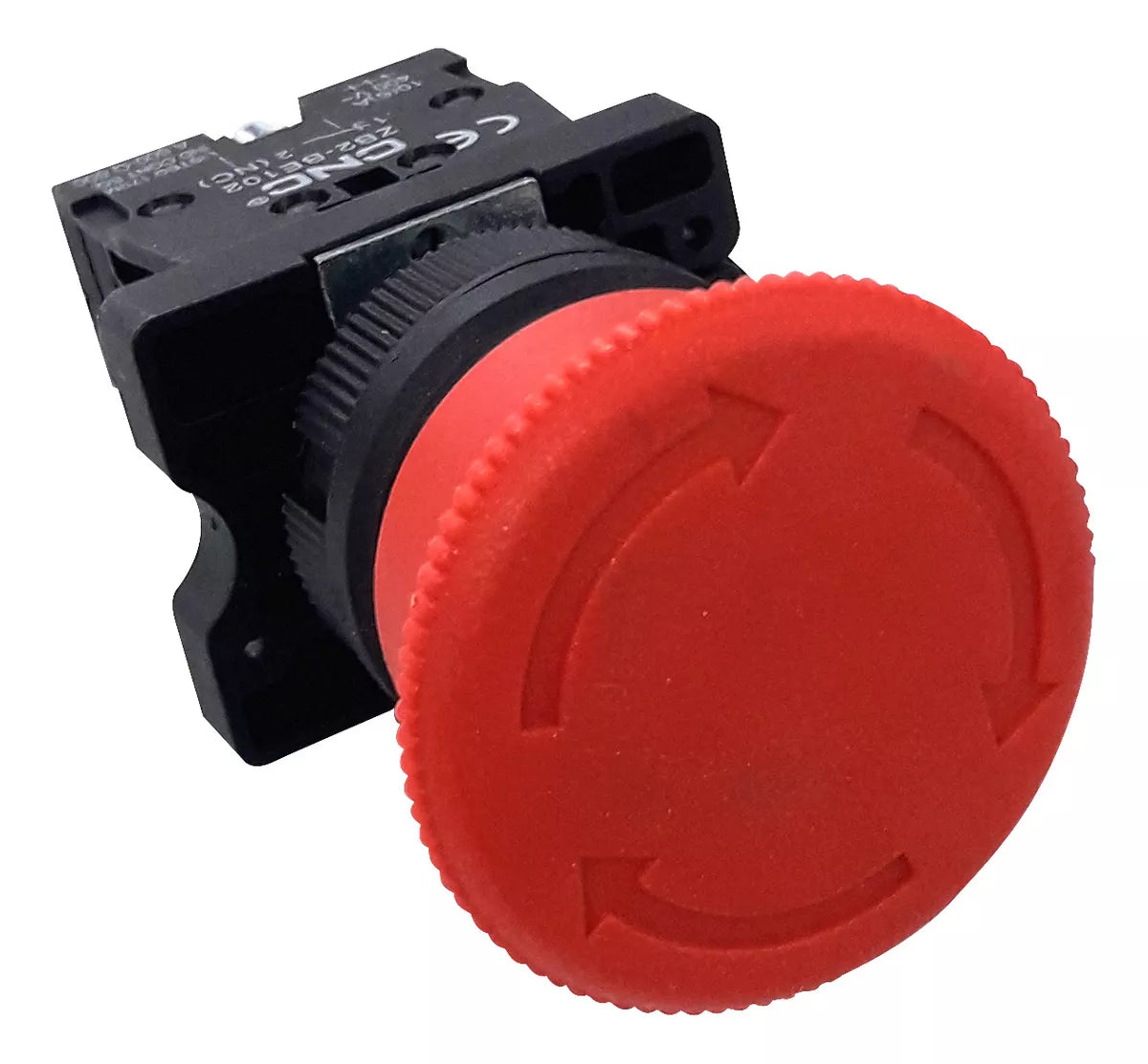 BOTÃO DE EMERGÊNCIA TIPO COGUMELO CNC